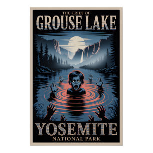 Haunted Yosemite National Park Poster