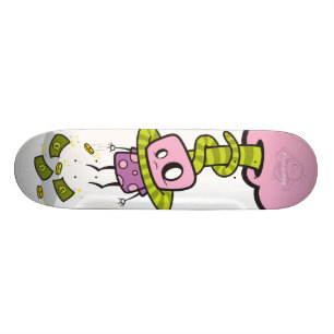 Haunted Zoo "Live2Work Skateboard