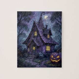 HauntedForestCottage Jigsaw Puzzle