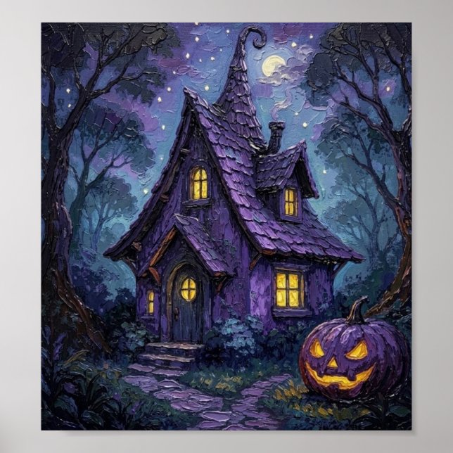 HauntedForestCottage Poster (Front)