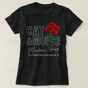 Haunting Adeline Cat & Mouse Fantasy Reader  T-Shirt