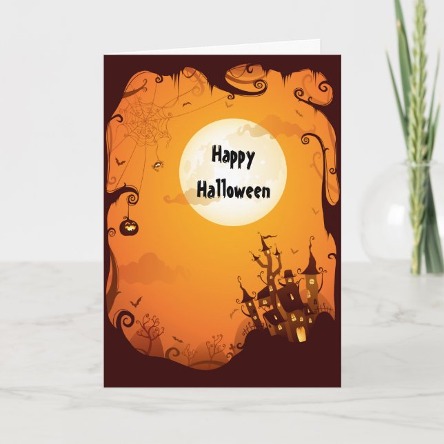 Haunting All Hallows Eve Card (Front)