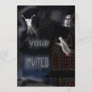 Haunting At Willowstone Invitation