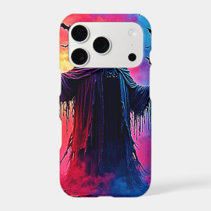 Haunting Demon Cloaked In Shadows Design