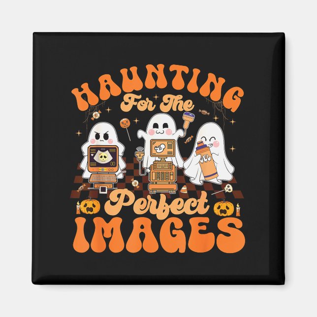 Haunting For The Perfect Images Medical Ultrasound Magnet (Front)