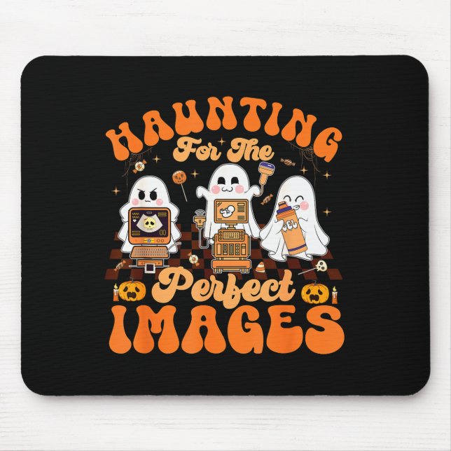 Haunting For The Perfect Images Medical Ultrasound Mouse Mat (Front)