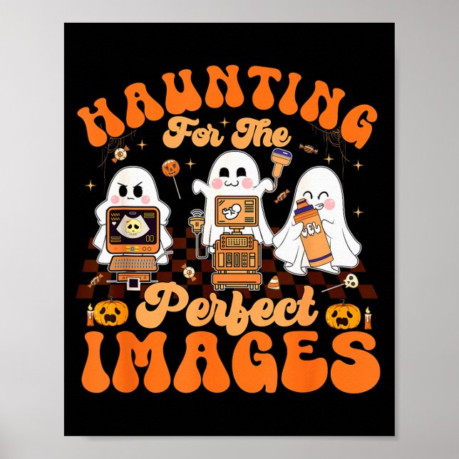 Haunting For The Perfect Images Medical Ultrasound Poster (Front)