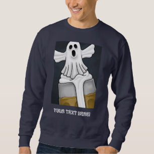 Haunting Halloween Ghost Sweatshirt