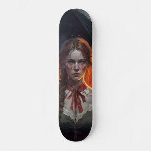 Haunting house skateboard