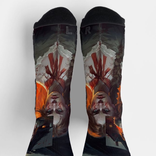 Haunting house socks (Top)