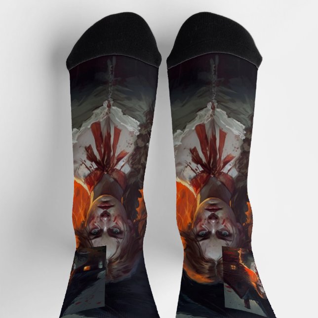 Haunting house socks (Top)