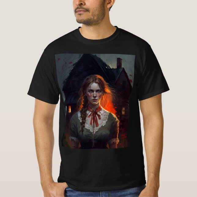 Haunting house T-Shirt (Front)