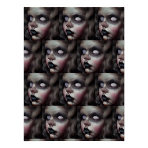 Haunting Matilda dark art poster original art