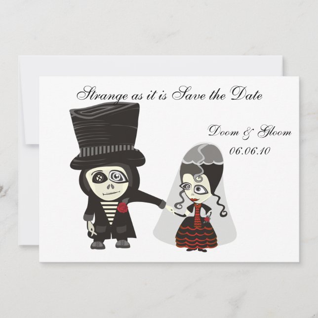 Haunting Save the Date (Front)