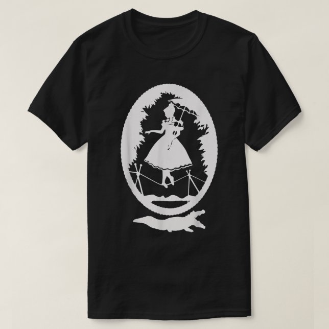 Haunting Tightrope Girl Gracey Mansion  T-Shirt (Design Front)