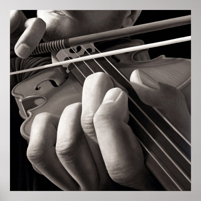 Haunting Violin Poster (Front)