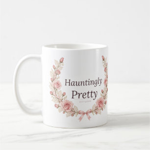 Hauntingly Pretty Coquette Rose Wreath Mug