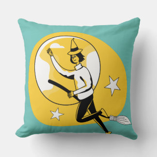 Hauntingly Stylish Halloween Pillow 