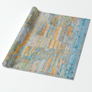 Hauptweg und Nebenwege - Paul Klee Wrapping Paper
