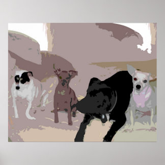Hausmann Dogs Poster