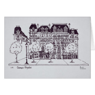 Haussmann Architecture Champs Elysees