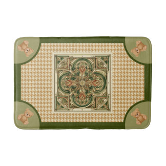 Haut Houndstooth, Bath Mat