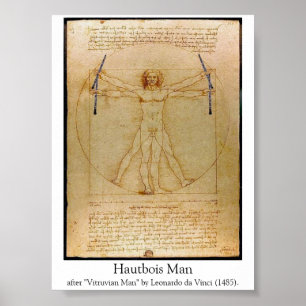 Hautbois Man Poster