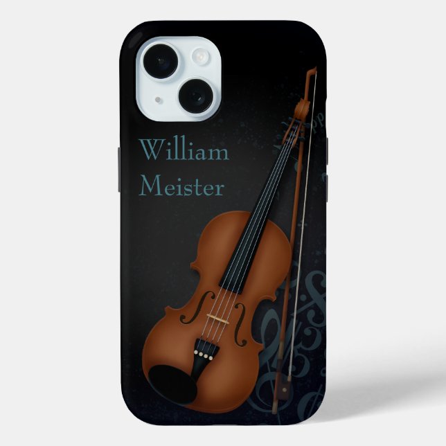 Haute Bohème Violinist Black Case-Mate iPhone Case (Back)