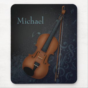 Haute Bohème Violinost Violist Black Custom Mouse Mat