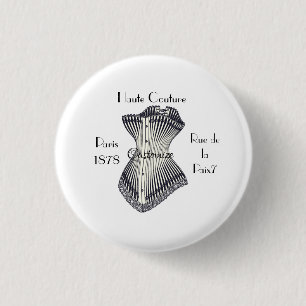 Haute Couture Corset Thunder_Cove 3 Cm Round Badge