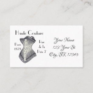 Haute Couture Corset Thunder_Cove        Business Card