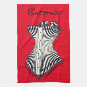 Haute Couture Corset Thunder_Cove       Kitchen To Tea Towel