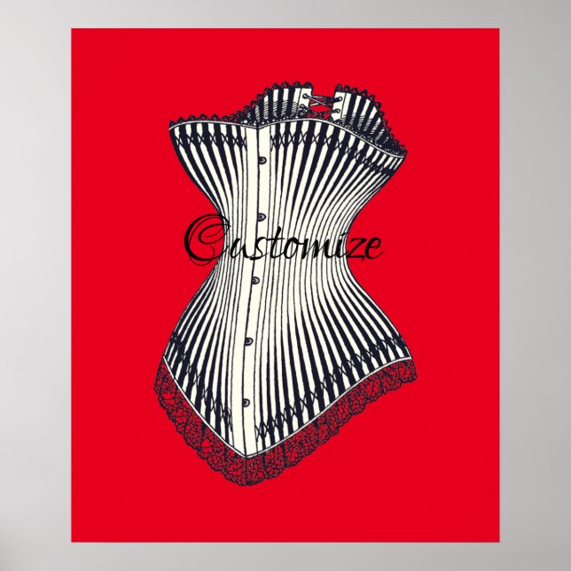 Haute Couture Corset Thunder_Cove        Poster (Front)