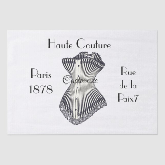 Haute Couture Corset Thunder_Cove    Tissue Paper (Front)