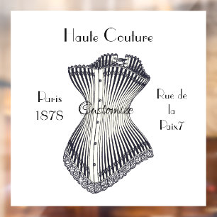 Haute Couture Corset Thunder_Cove Window Cling