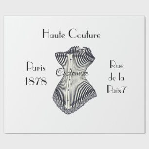 Haute Couture Corset Thunder_Cove     Wrapping Paper