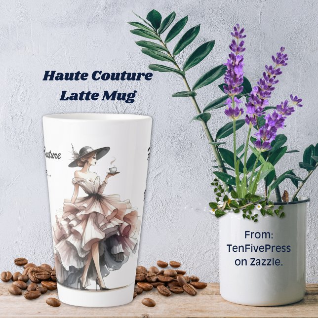 Haute Couture Latte Mug (Creator Uploaded)