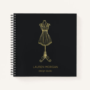 Haute Couture    Personalised Spiral Notebook