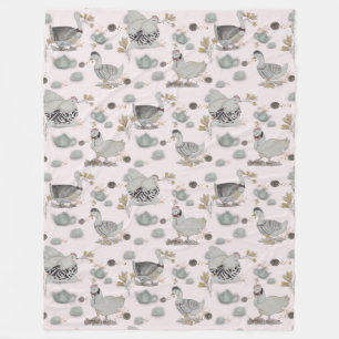 Haute Couture Print Kidsroom Fleece Blanket