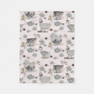 Haute Couture Print Kidsroom Fleece Blanket