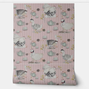 Haute Couture Theme Kidsroom Wallpaper