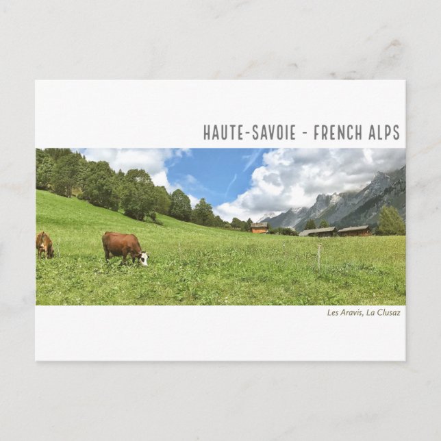 Haute-Savoie Postcard (Front)