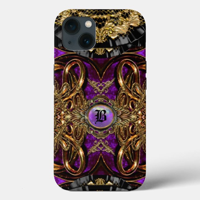 Hauteleash Hampton Baroque  Case-Mate iPhone Case (Back)