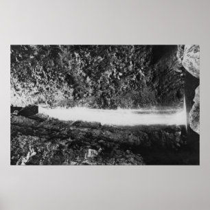 Hauula, HI - Sacred Falls, Near Cooper Ranch Inn Poster