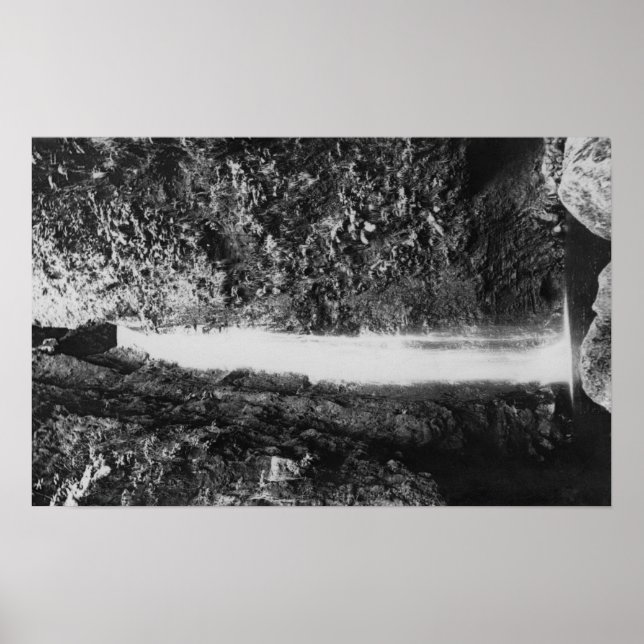 Hauula, HI - Sacred Falls, Near Cooper Ranch Inn Poster (Front)