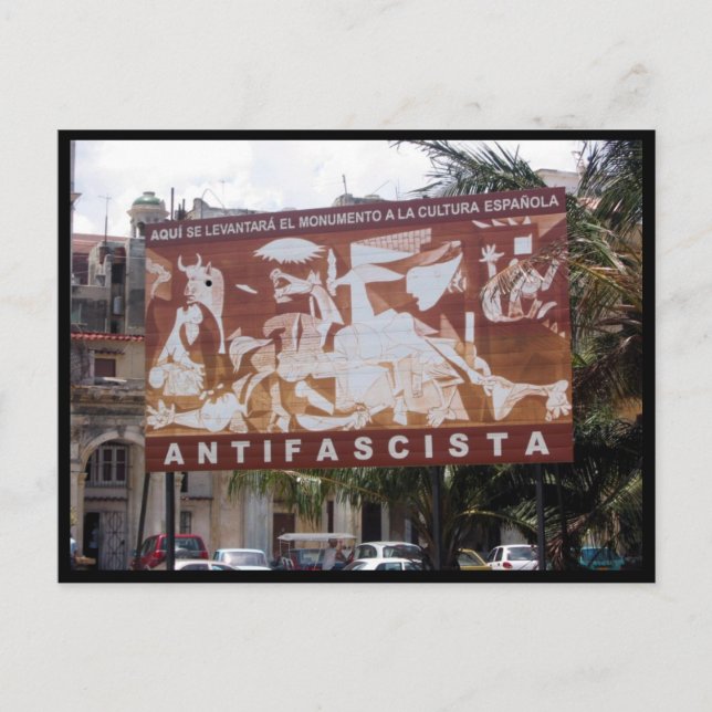 havana antifascista postcard (Front)