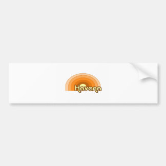 Havana Bumper Sticker