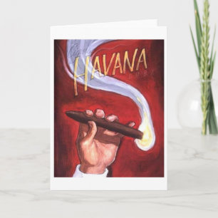 Havana Cigar Card