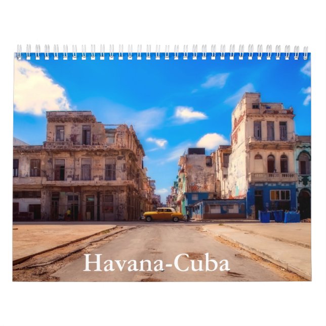 Havana-Cuba Calendar (Cover)