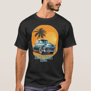 Havana Cuba Classic Cars T-Shirt
